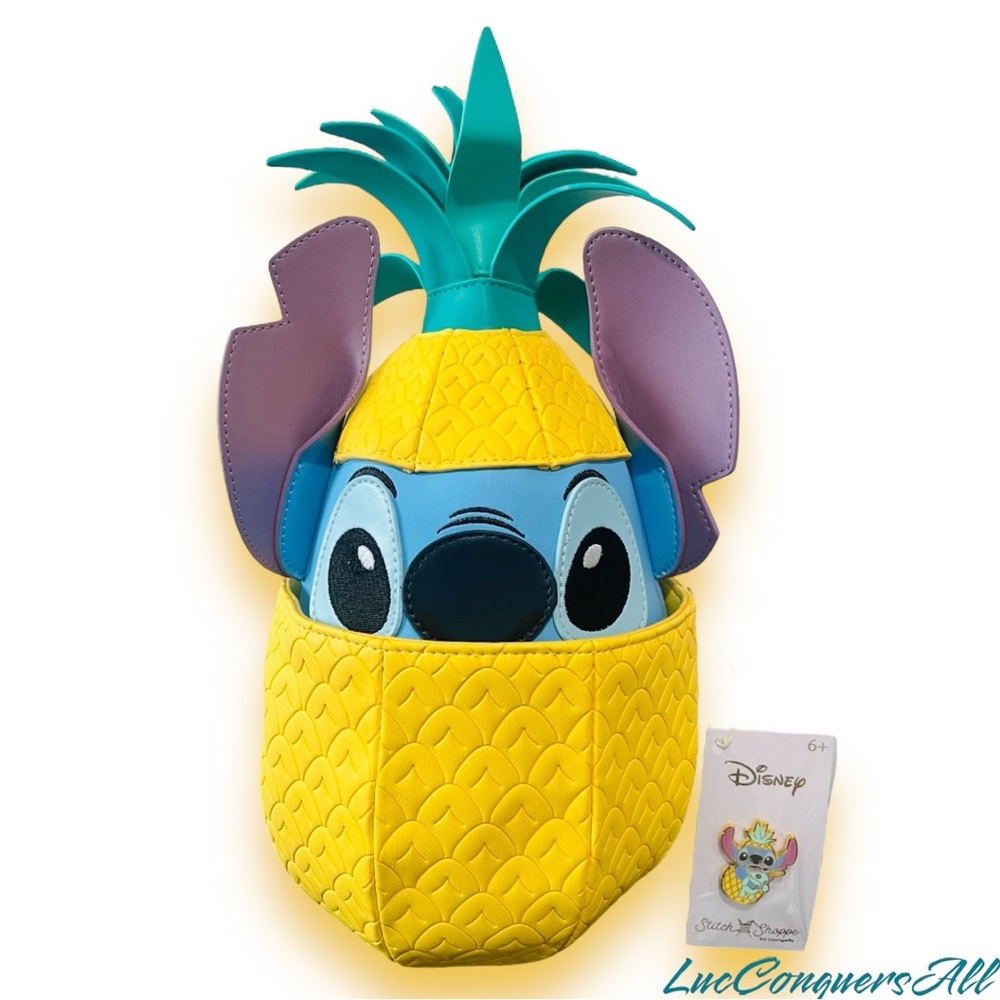 Stitch Shoppe Disney Lilo and Stitch Pineapple Crossbody Bag